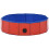 VidaXL vidaXL Red Foldable PVC Dog Swimming Pool 4