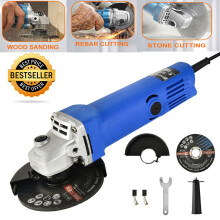 500W Angle Grinder  12000RPM 115mm Diameter Disc Removing Sanding