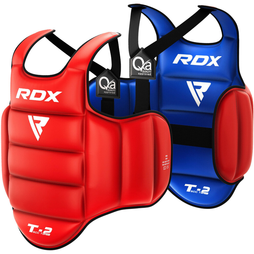 (L/XL) RDX Boxing Chest Guard Reversible, Body Protector