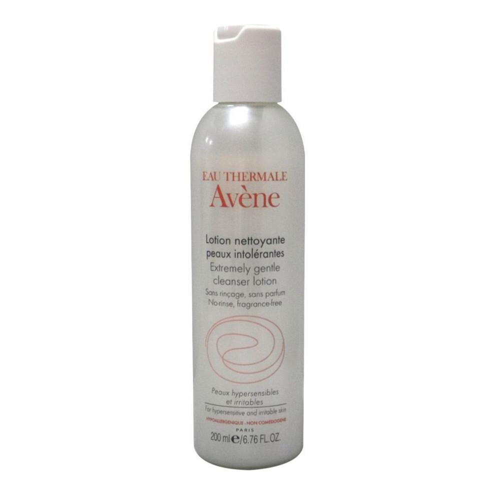 Avene Extremely Gentle Cleanser Lotion: Ultra-mild cleansing for sensitive skin.200 mL
