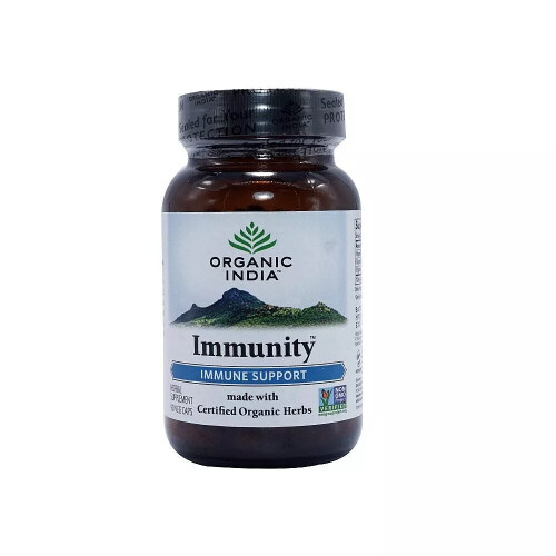 Organic India Immunity Vegetable Capsules 90's 2