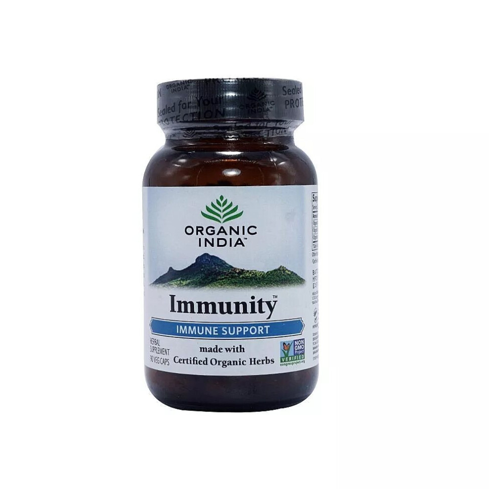 Organic India Immunity Vegetable Capsules 90'S