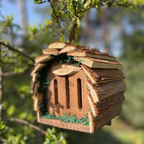 Selections Wooden Hanging Butterfly House 2