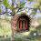 Selections Wooden Hanging Butterfly House 4