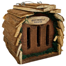 Wooden Hanging Butterfly House