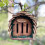 Selections Wooden Hanging Butterfly House 2