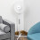 Benross 43930 16-Inch Adjustable Oscillating 3-Speed Standing Fan / White 2