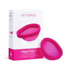 Intimina Ziggy Cup 2 - New Generation Flat-Fit Menstrual Disc (Size B)