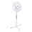Benross 43930 16-Inch Adjustable Oscillating 3-Speed Standing Fan / White 5