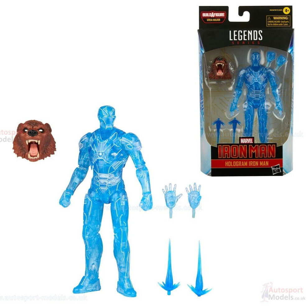 Marvel Comic Legends Hologram Iron Man 6-Inch Action Figure