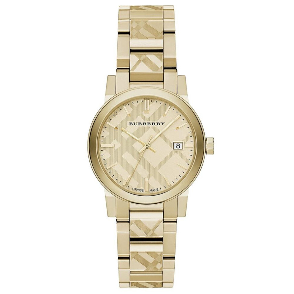 Burberry BU9145 The City Gold-Tone Ladies Watch