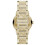 Burberry Burberry BU9038 Ελβετικό χρυσό ρολόι από ανοξείδωτο ατσάλι με επικάλυψη ιόντων 3