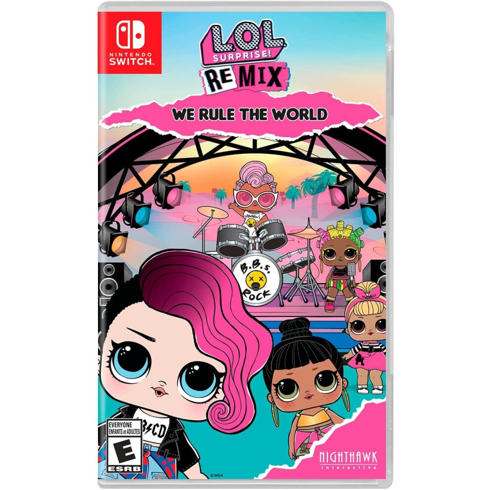 L.O.L. Surprise! Remix Edition We Rule the World Asian Import | Nintendo Switch | Video Game