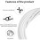 3M Net Curtain Wire White Window Voile Cord Cable With Hooks  & Eyes 7