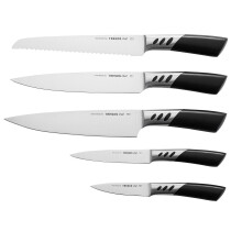 TRENDS Home 5 Pc Kitchen Knife Set, High Quality Double Forged Premium Stainless Steel. Ultimate Kitchen Knives Set, Ultra Sharp Set of Knives, Qualit