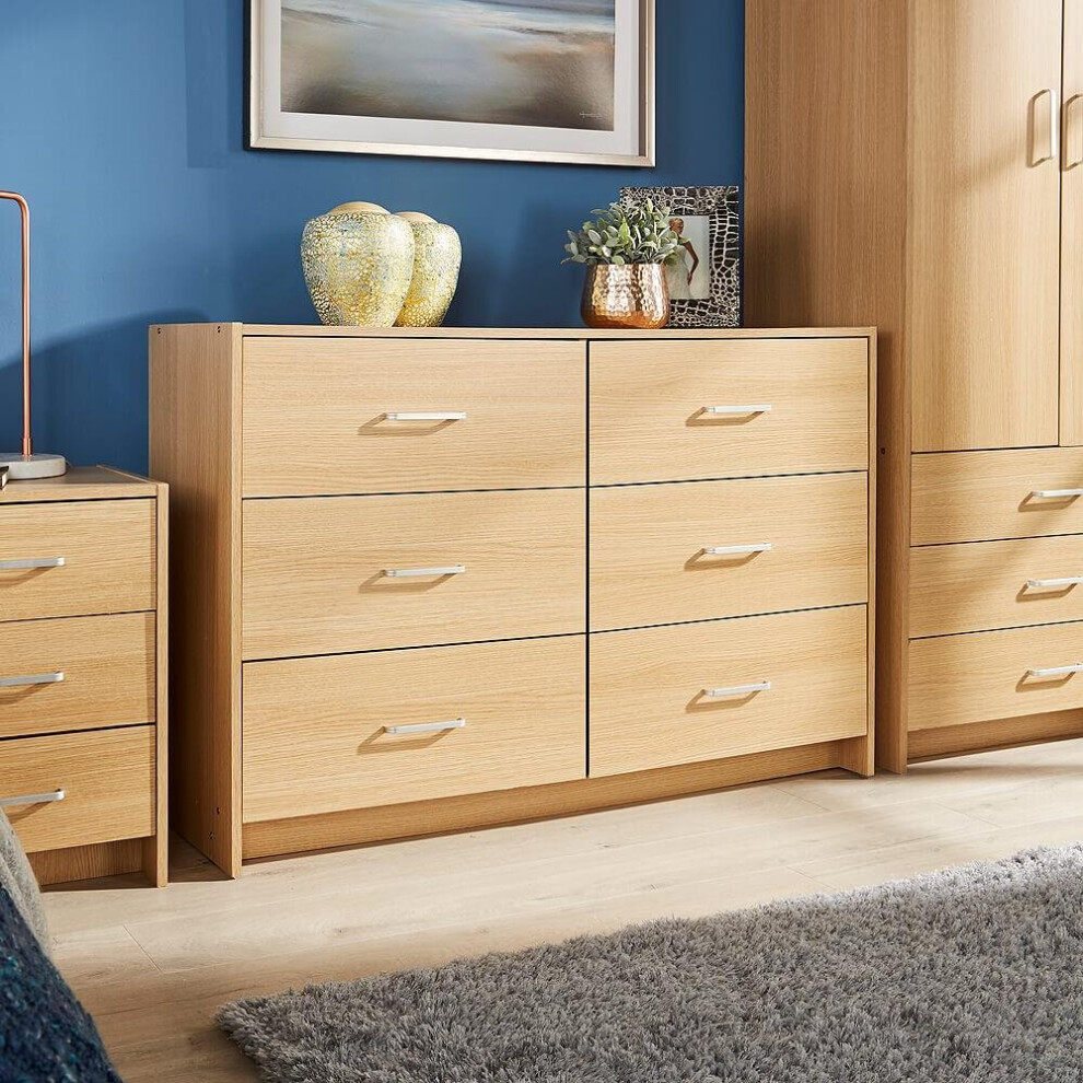 Stratford 6 Drawer Chest Bedroom Storage Unit