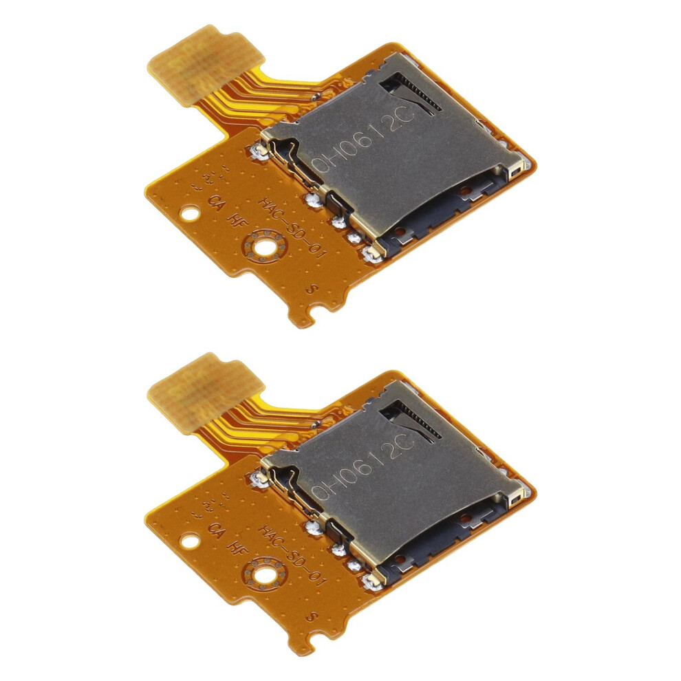 2X Micro Sd Reader For Nintendo Switch Tf Card Slot Board Replacement Part Flex 4894832050786