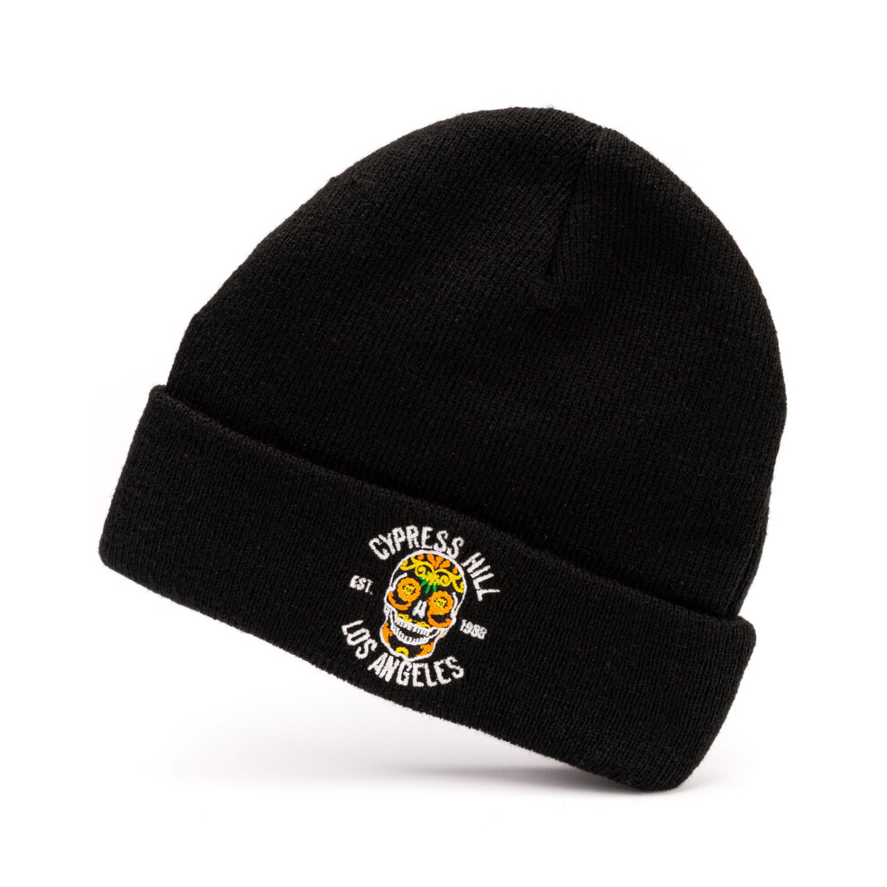 Cypress Hill Beanie Unisex Men Women Black Knitted Band LA Hat One size