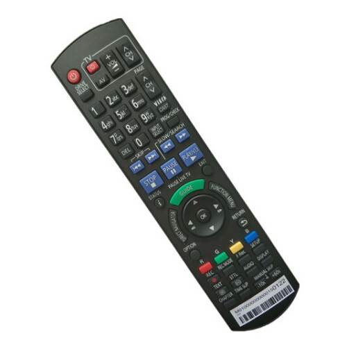 Panasonic Genuine Replacement Remote Control N2QAYB000130 Replaces DMR-EZ48VEB & DMR-EZ47VEB