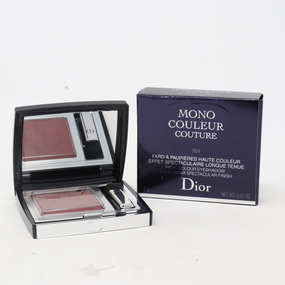 (884 Rouge Trafalgar Velvet) Dior Mono Couleur Couture Eyeshadow  0.07oz/2g New With Box