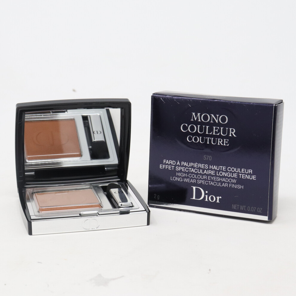 (570 Copper Velvet) Dior Mono Couleur Couture Eyeshadow  0.07oz/2g New With Box