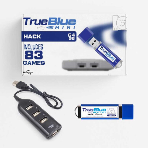 True blue mini playstation 2024 classic