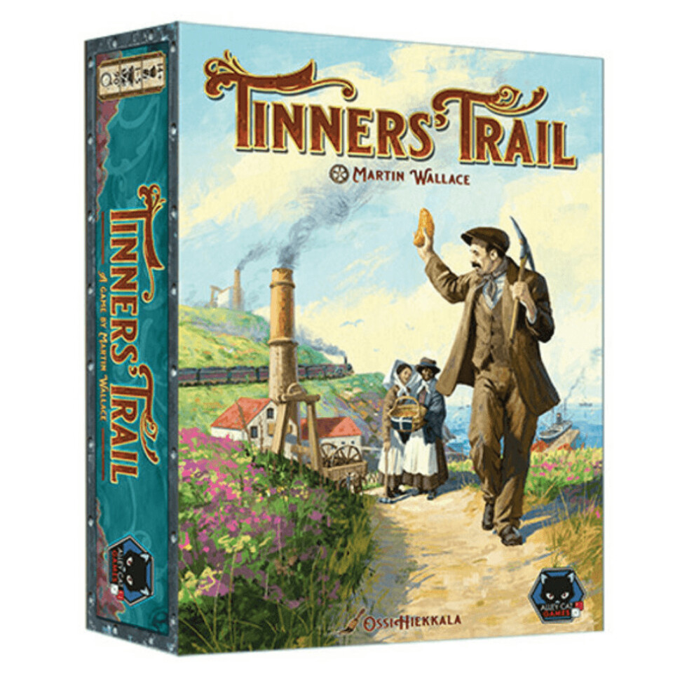 Asmodee Tinners' Trail: Strategic 19Th-Century Cornwall Mining Board Game Of Land Auctions And Ore Survey