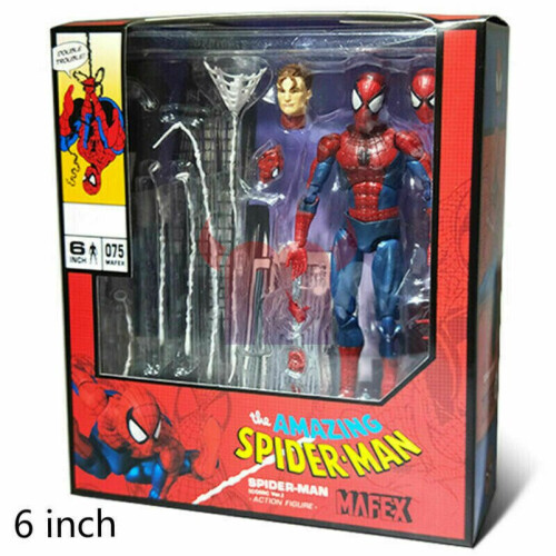 Marvel Marvel Spider-man Amazing Comic Version 6" Action Figure 075 Toys Gift 1