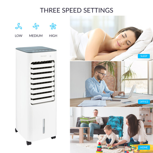 Silentnight 39989 3 in 1 Portable Air Cooler / Fan, Humidifier & Cooler
