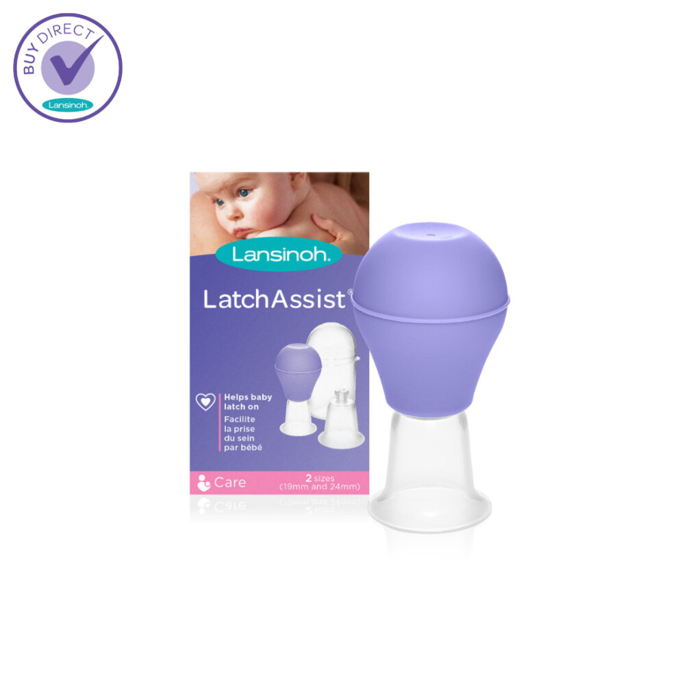 Lansinoh Breastfeeding Nursing Latch Assist Dual Cone