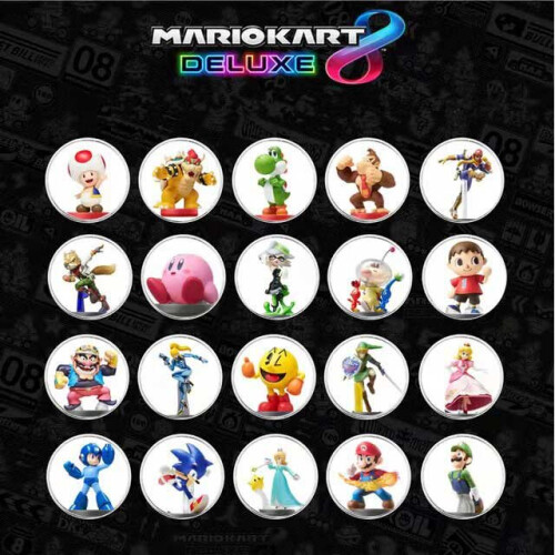 Mario kart deals amiibo cards