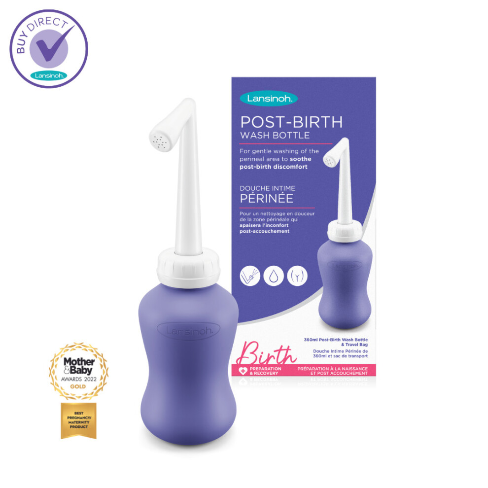 Lansinoh Post-Birth Perineal Wash Bottle 360 ml Postpartum Care