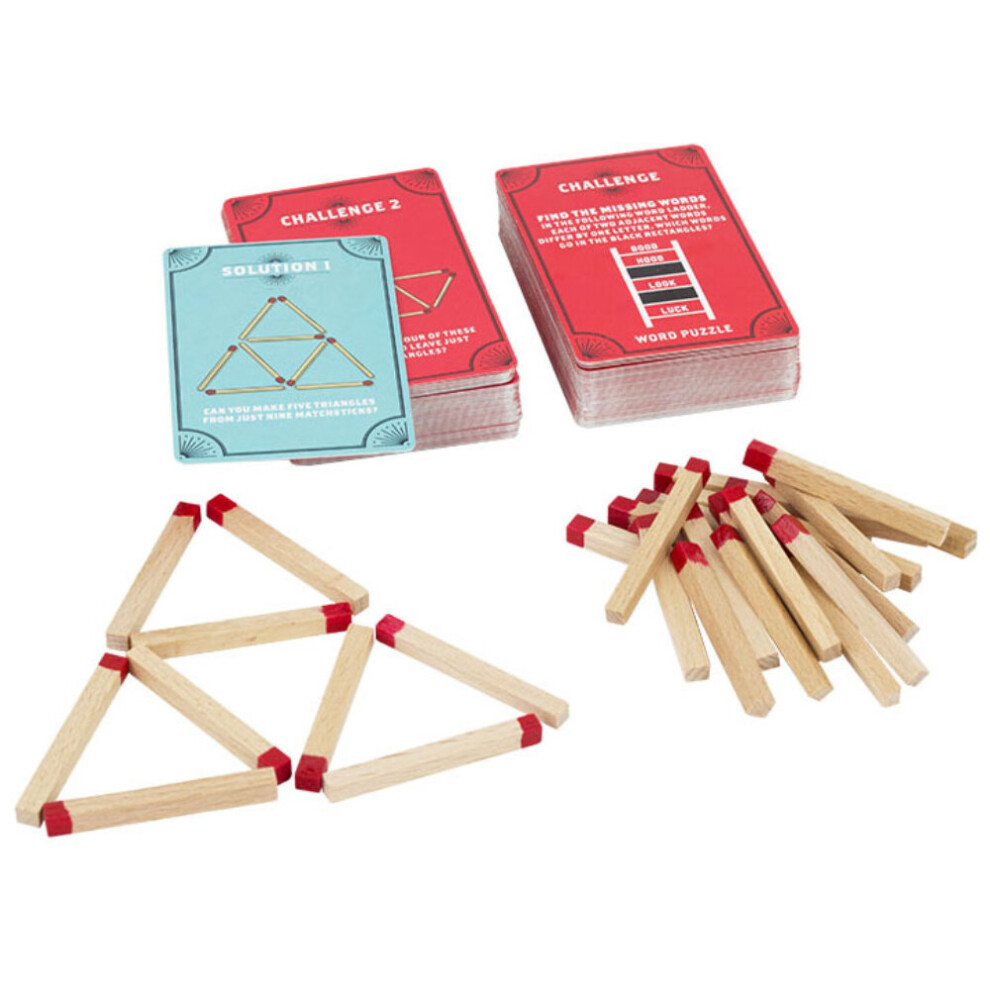 Matchstick Challenges and Lateral Thinking Puzzles - Boxed Game