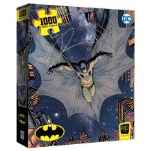 Batman I Am The Night 1000 Stuk Puzzel | Officiële Batman Merchandise | Verzamelaarspuzzel met Batman in Actie