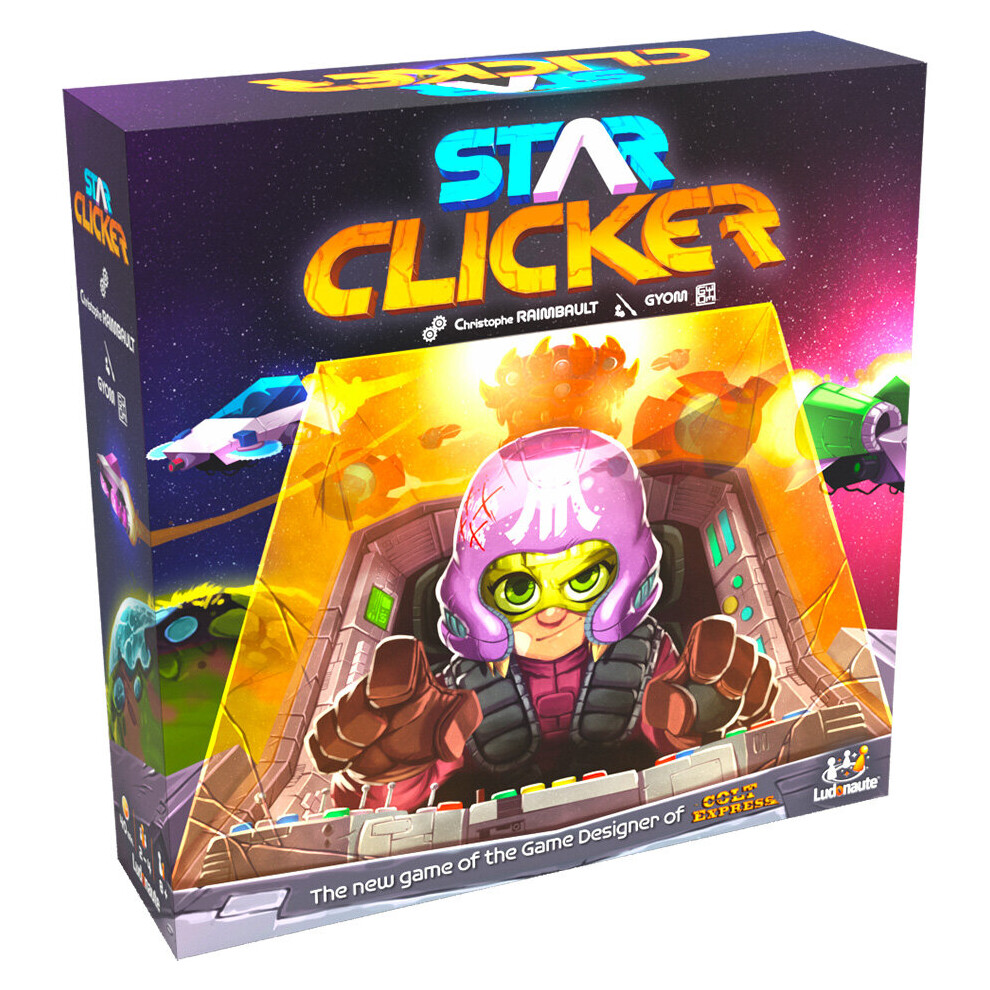 New Asmodee Star Clicker Board Game
