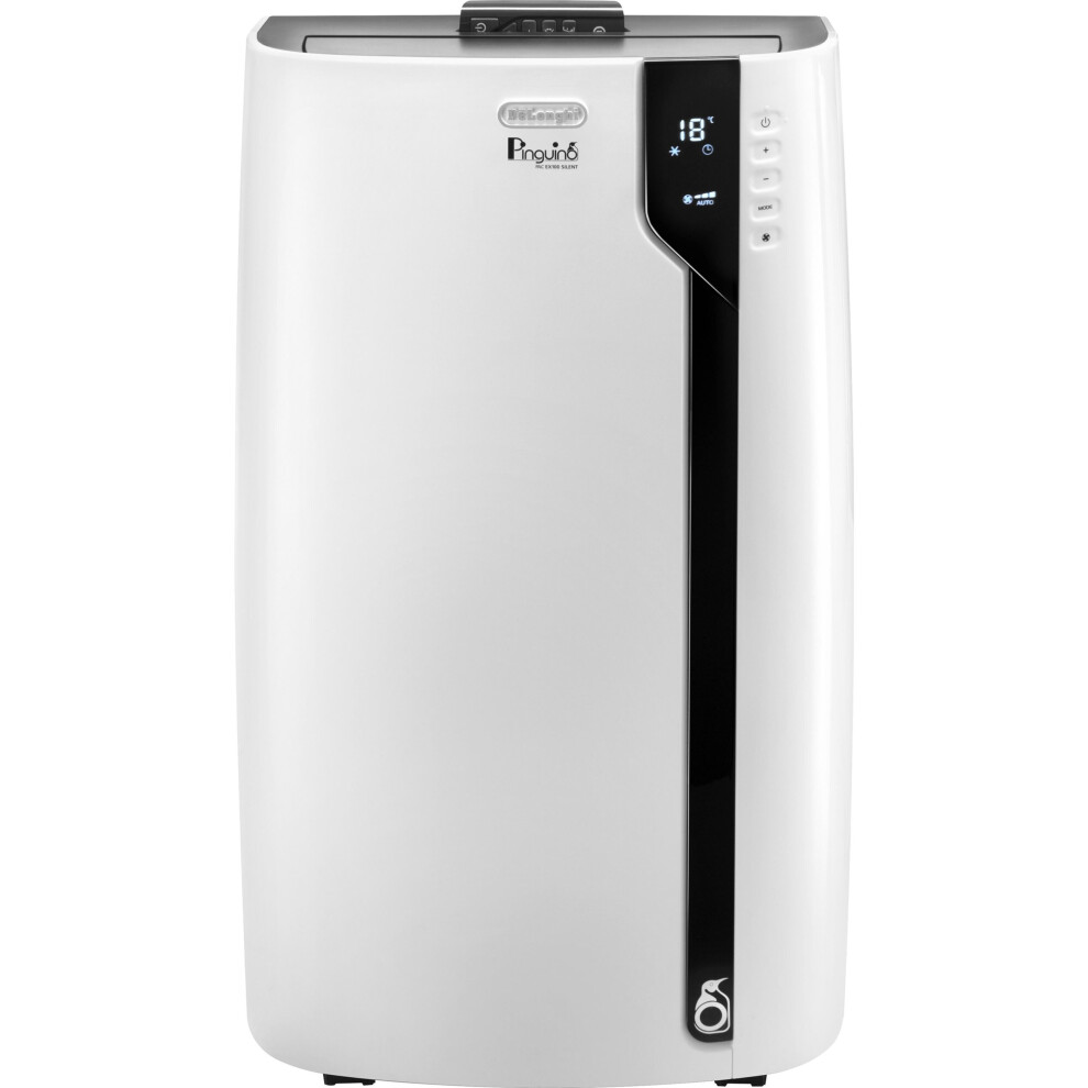 De'longhi Pinguino Pacex100 Silent Portable Air Conditioner With Real Feel Technology 10,000 Btu, A++