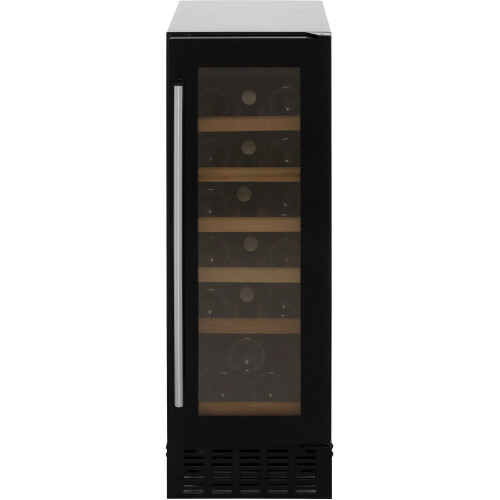Amica 30cm Freestanding Wine Cooler : Black