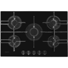 Hotpoint FTGHG751D/H 75cm Gas Hob - Black