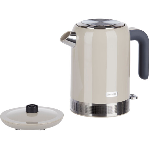 Breville High Gloss 1.7L Cordless Kettle : Cream