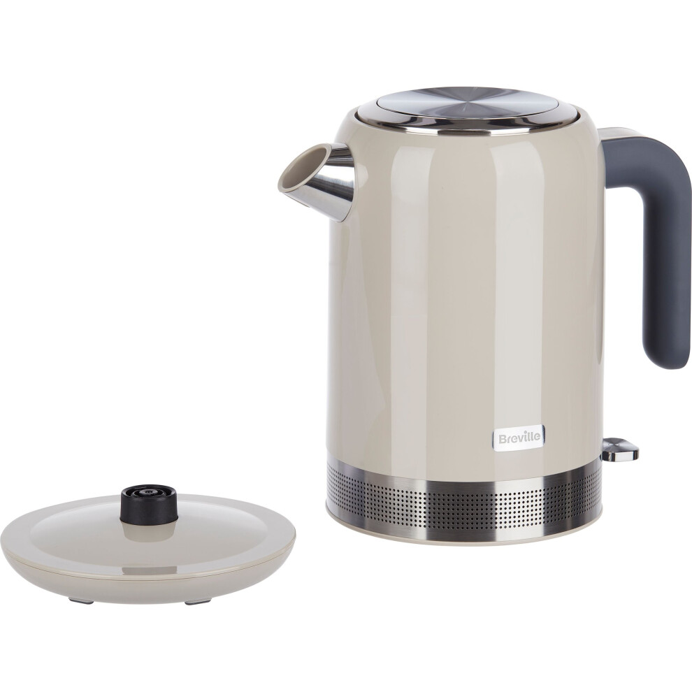 Breville High Gloss 1.7L Cordless Kettle : Cream