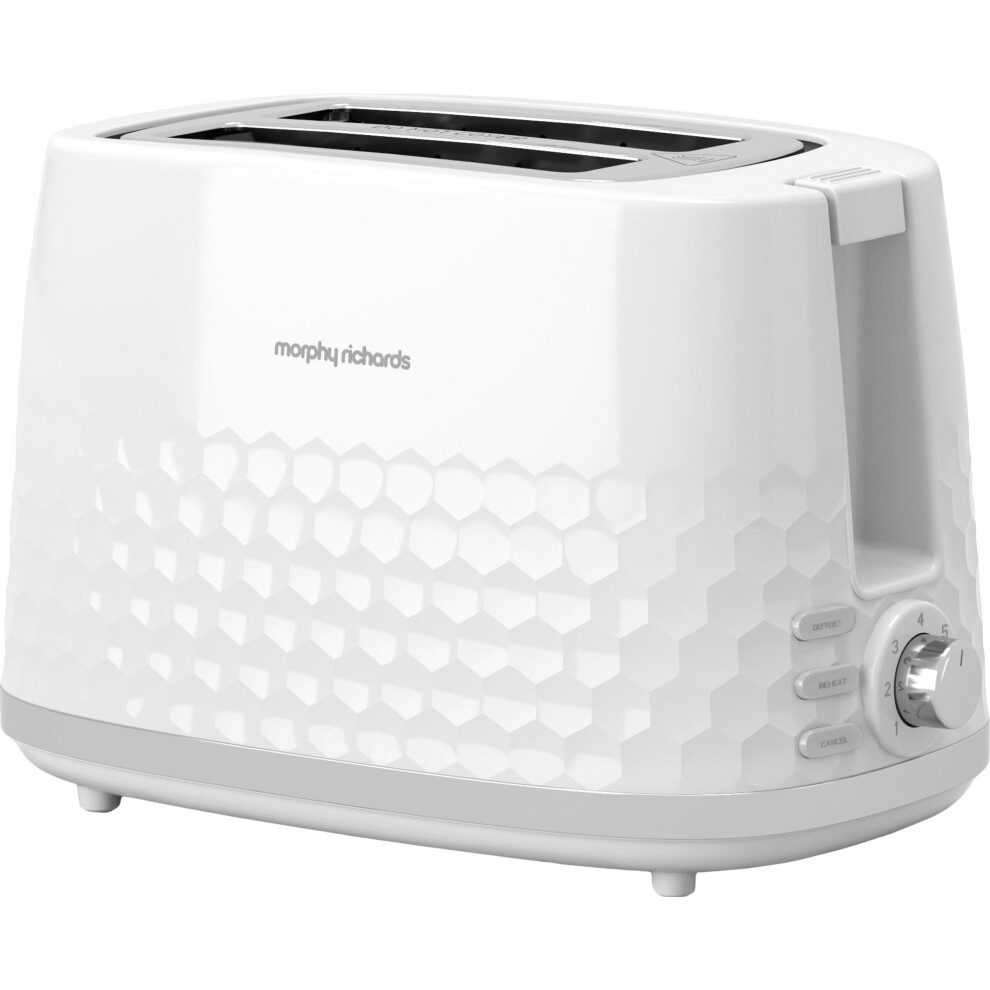 Morphy Richards 220034 Ultra Stylish Kitchen Hive 2 Slice Toaster