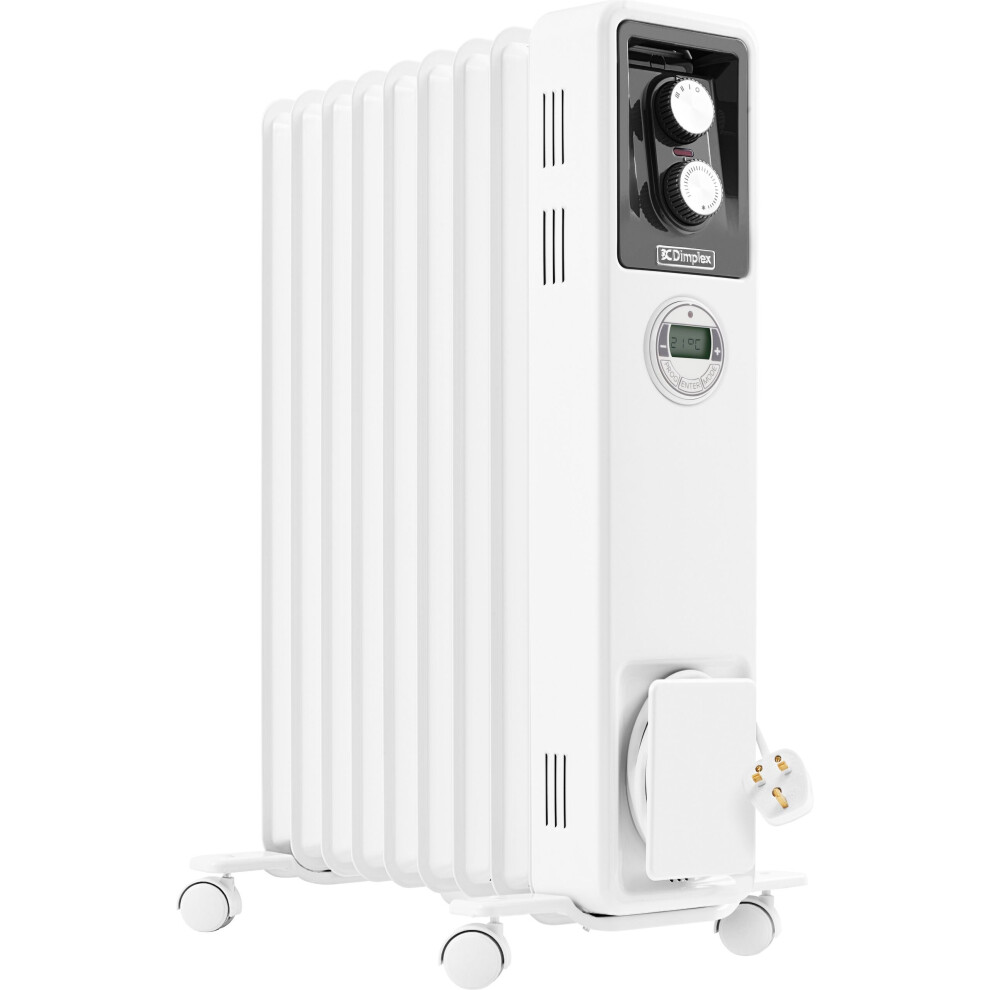 Dimplex 2kW Eco Oil-Free Column Radiator & Timer
