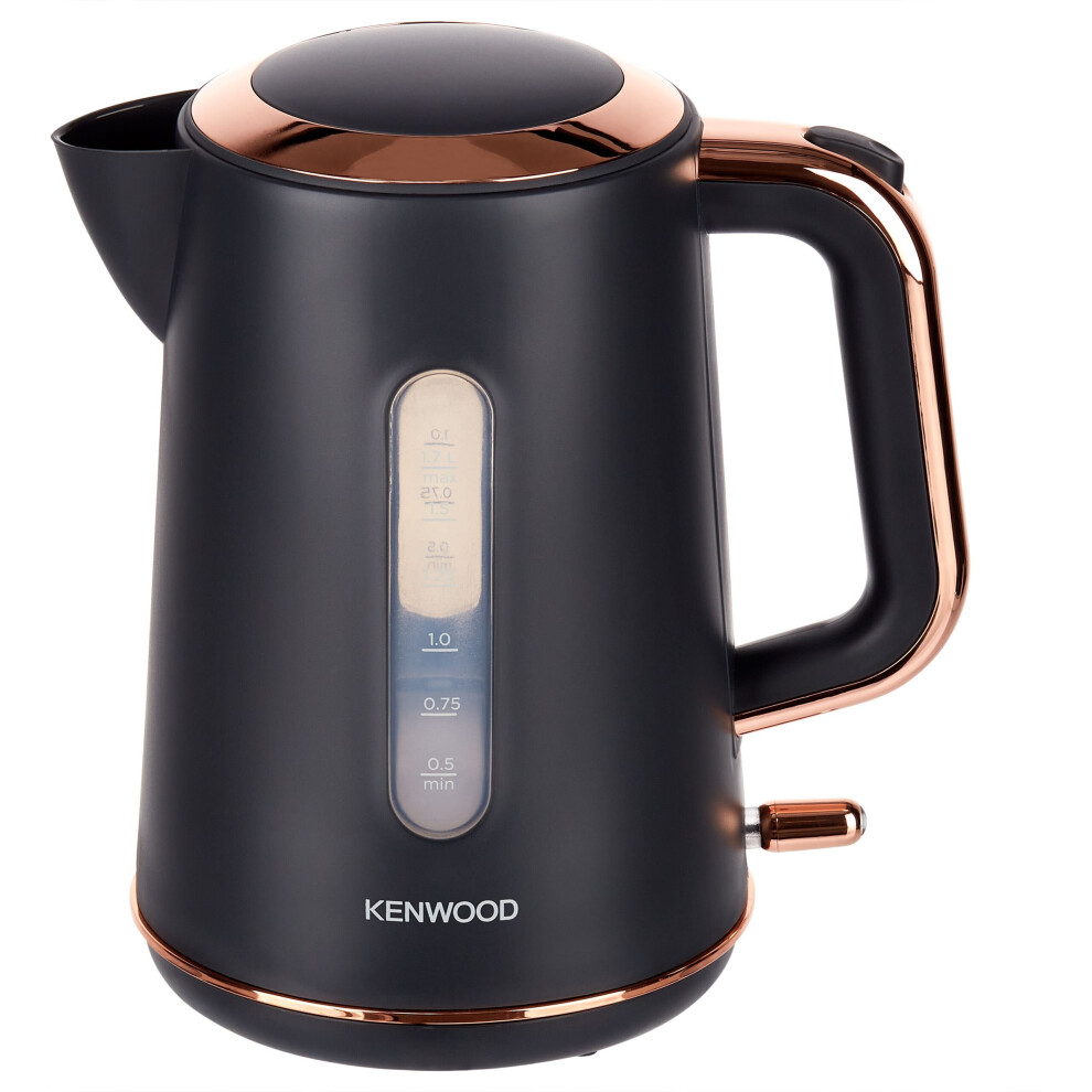 Kenwood KW1125 Abbey Lux Kettle - Black and Rose Gold - 1.7L - 3000W - Image 3