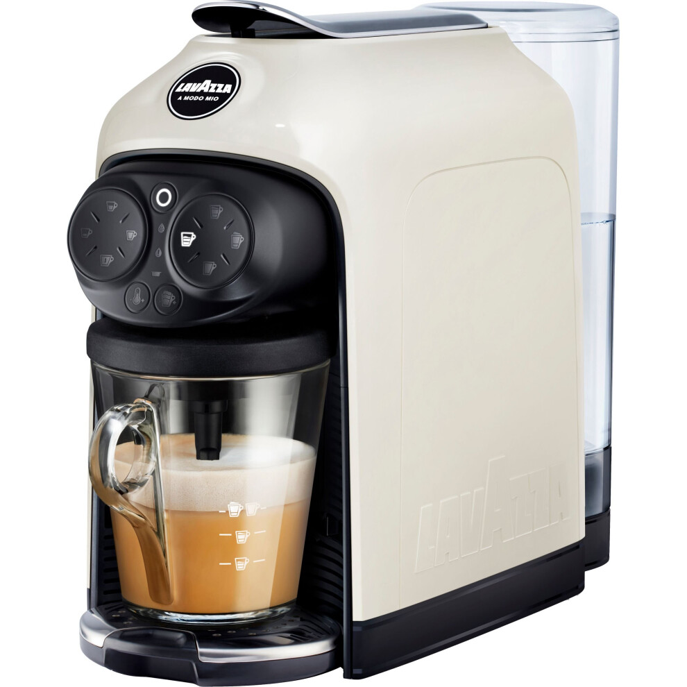 Lavazza Desea Pod Eco Caps Coffee Maker Machine - Cream