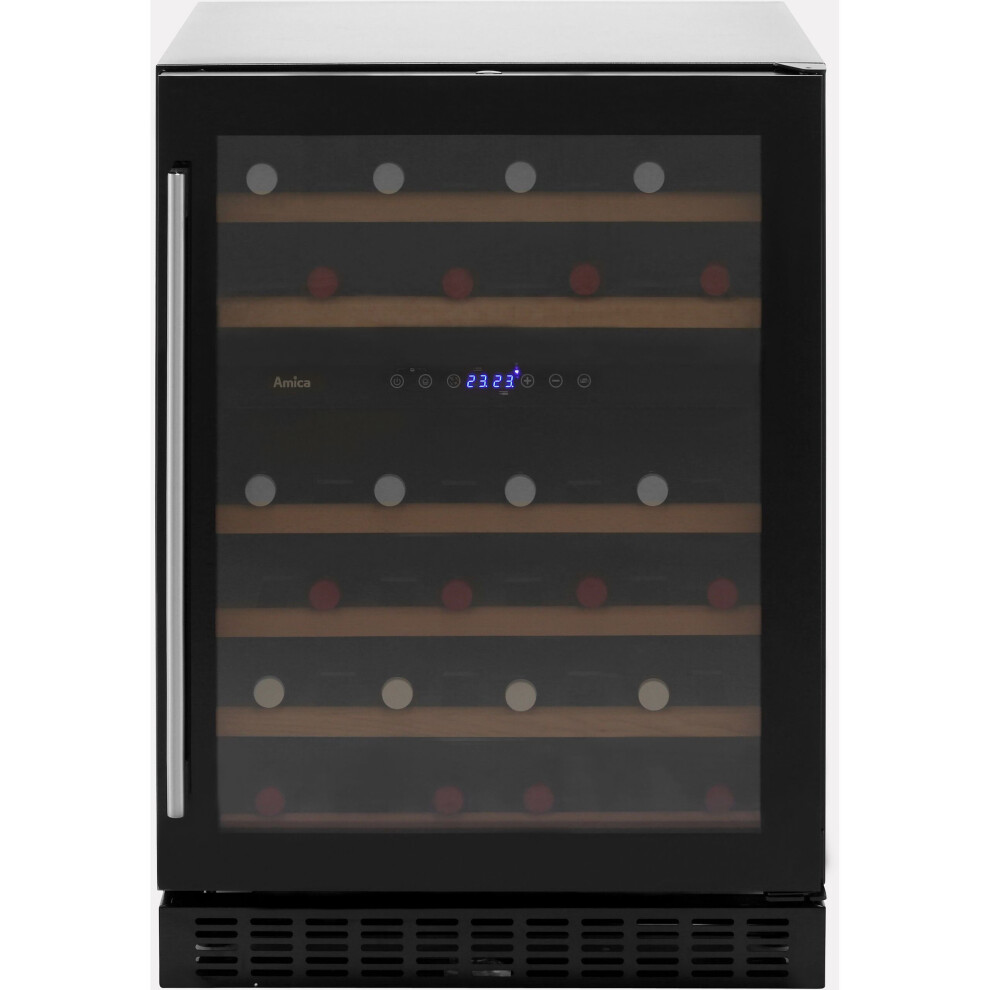 60cm Freestanding Wine Cooler : Black