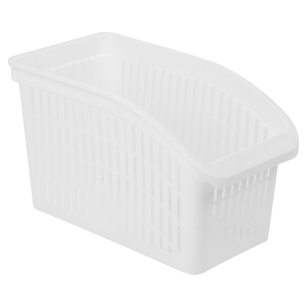 (2x Slim and Tall) Fridge Storage Box Plastic Container Holder Rack