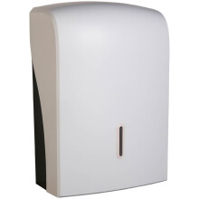 (Pearl) ABS Plastic Large Multifold Paper Towel Dispenser