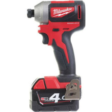 Milwaukee M18CBLID-402C 18v Li-Ion Cordless Impact Driver- 2 Batteries