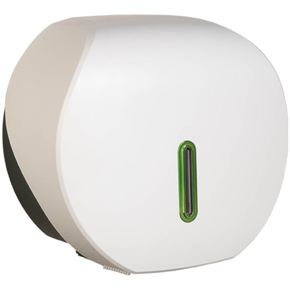 (Emerald) ABS Plastic Mini Jumbo Toilet Roll Dispenser