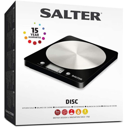 Salter Salter Digital Seen on TV, Stylish Slim Design Electronic Cooking Scale 2